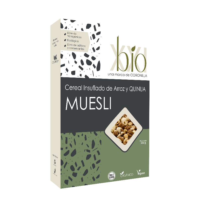 051- MUESLI Insuflado de  arroz y quinoa  (200 grs.)  Main Image